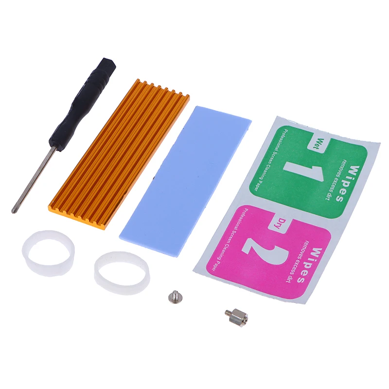 SSD heatsink 1set M.2 NVME NGFF 2280 aluminum for PC