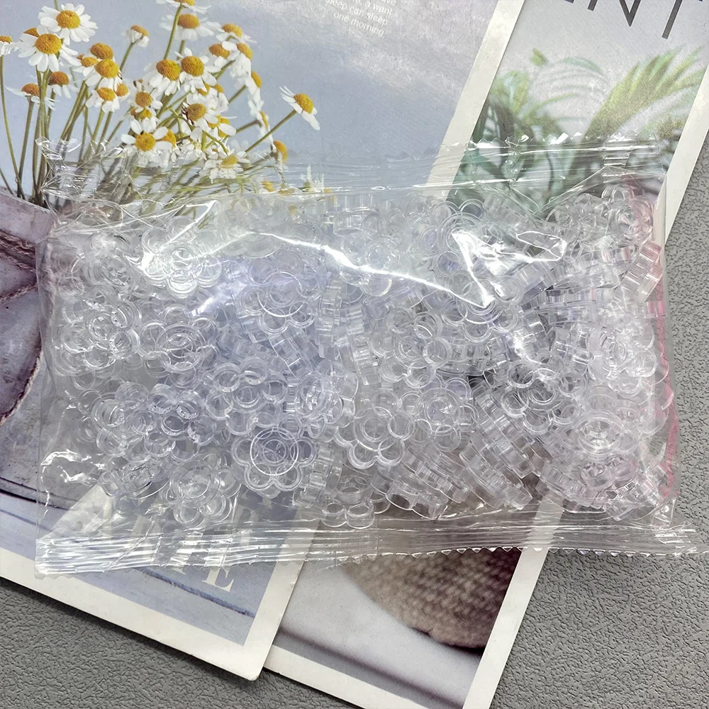 Zanse 400pcs Disposable Eyelash Glue Cup Tattoo Pigment Holder Container Makeup For Women Lash Extension Supplies Tools