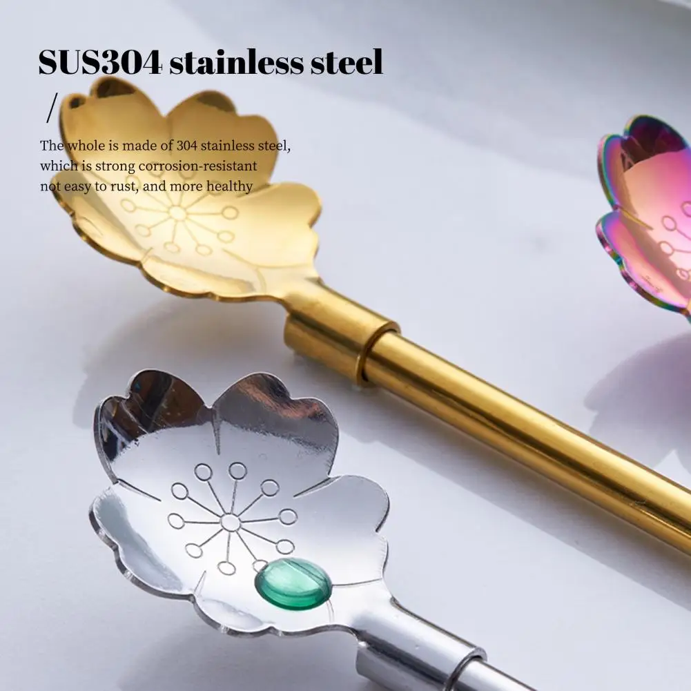 Detachable Drinking Straw Spoon Durable 2 in 1 Stainless Steel Coffee Milk Tea Spoon Straw for Dining Coffee Stirring