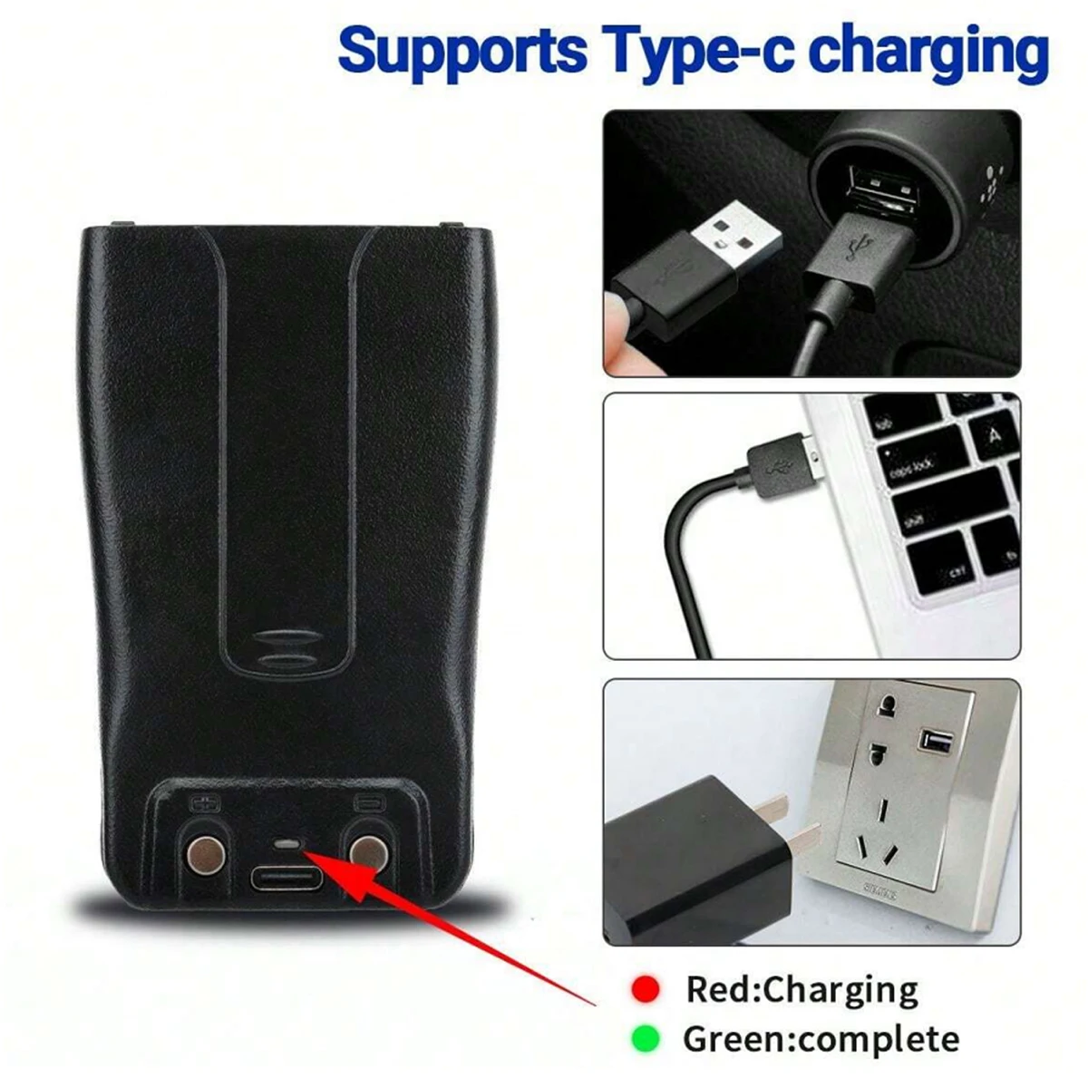 1/2 Stuks Baofeng Walkie Talkie Upgrade BF-888S Plus Lange Afstand Uhf 430-440Mhz Draadloze Kopieerfrequentie Type-C Oplader Twe - Image 6