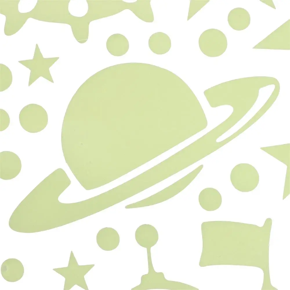 Green Glow in The Dark Stars New PVC Moon Wall Stickers for Bedroom Star Astronaut Nighttime Starry Sky Wall Decal Room luminous wall stickers