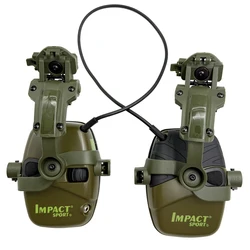 Enhanced Hearing Protection Earmuffs for Shooting and Hunting Noise Reduction (Green)