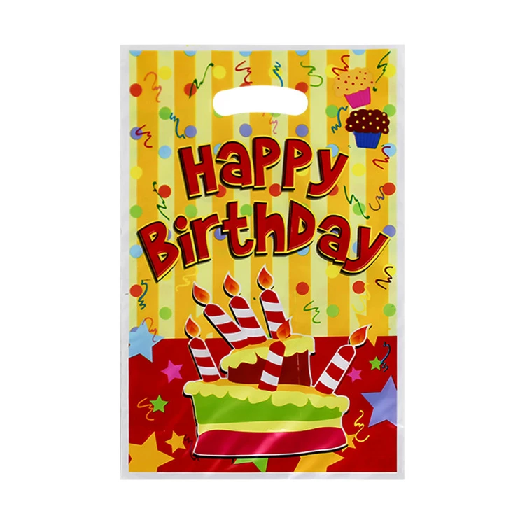Description Picture 5 of item10/20/30Pcs Color Printed Gift Bags Wedding Birthday Party Favor Pouch Loot Bags Packing Bags for Kids Birthday Pouch