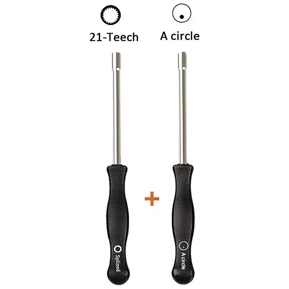 Carburetor Repair Tool Kit 2Pcs 21 Teeth Splined + A-Circle Carburetor Adjustment Chainsaw Tool Screwdriver Kit For Husqvarna 2 Cycle Carb Service