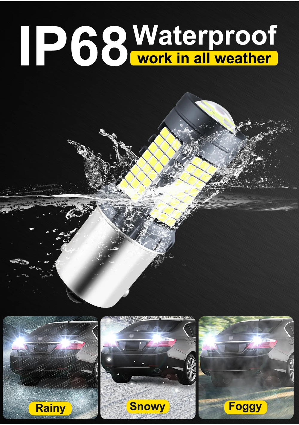 For BMW E87 2003-2012 Reverse Lights LED Backup Back Bulb Car Reversing Lamp For E87 2004 2005 2006 2007 2008 2009 2010 2011