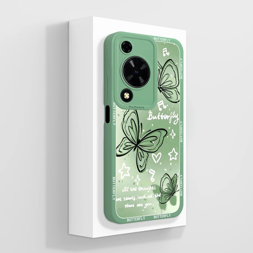 Beautiful Floral Liquid Silicone Phone Case