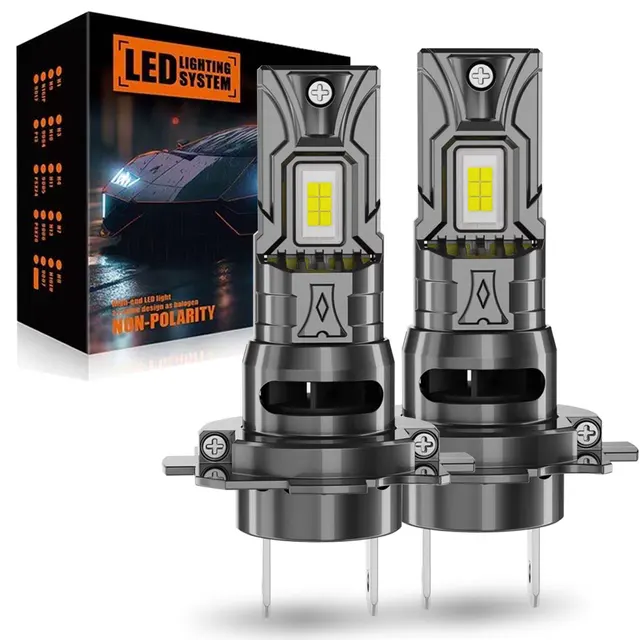 30000LM H7 LED Headlight Bulb Canbus Mini Kit 60W CSP for Car Headlamp 12V Auto Diode Lamp H7 Turbo Fan Led Light 1