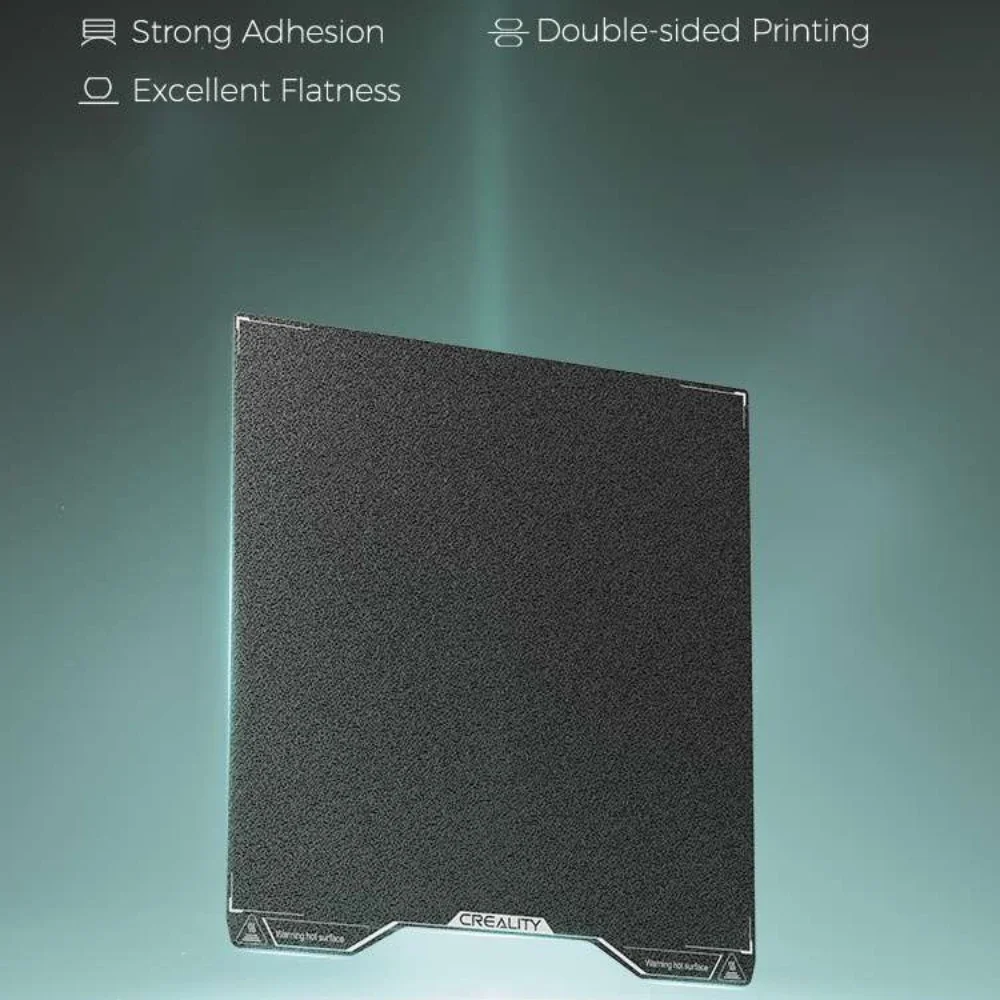 High-Strength Wear-Resistant Black Textured PEI Printing Platform with Enhanced Flatness