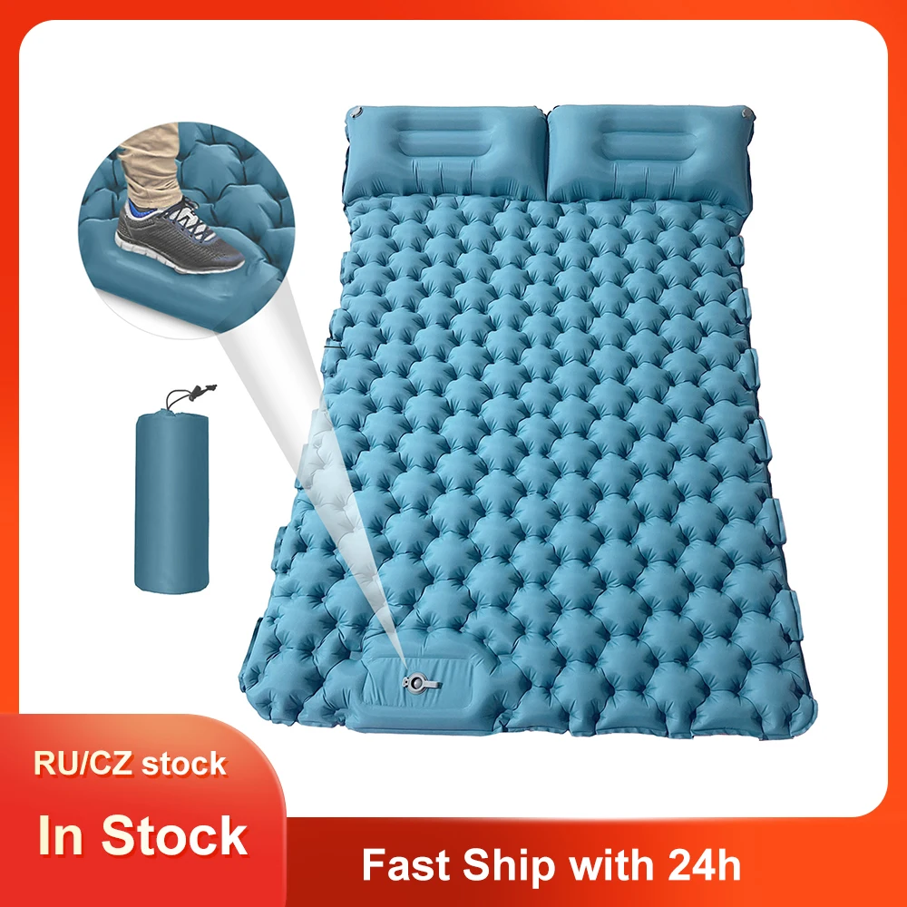 2PersonAirMattressforOutdoorCampingBackpacking1961259cm