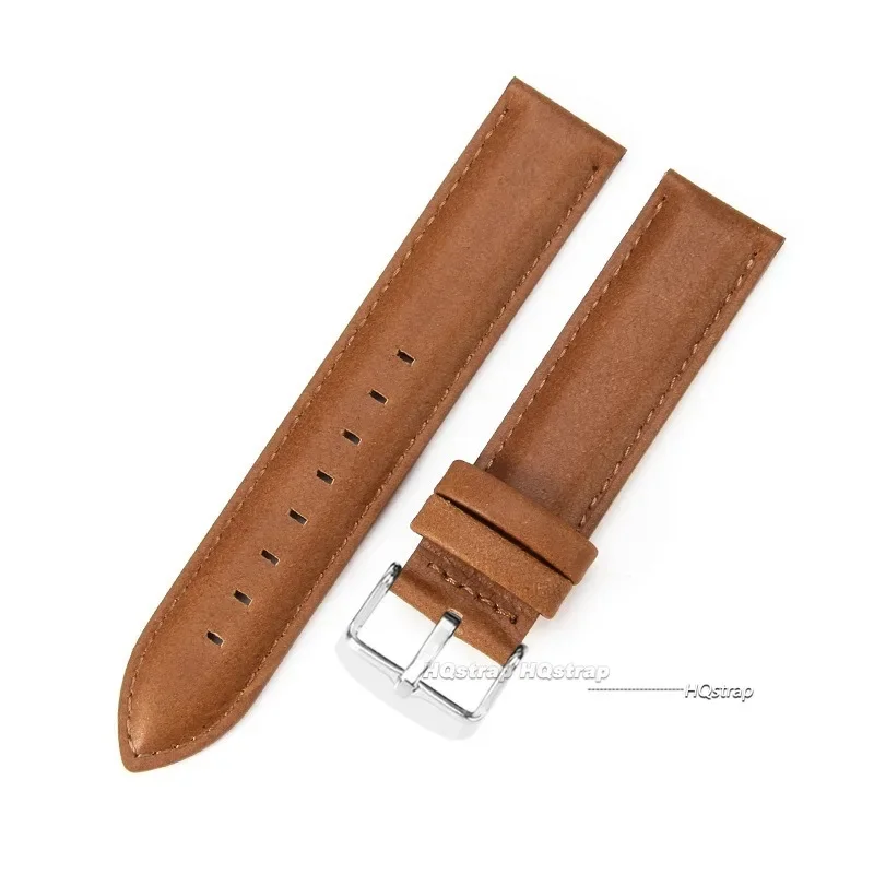 Elegant Waterproof Genuine Leather Wristband with Rose Buckle