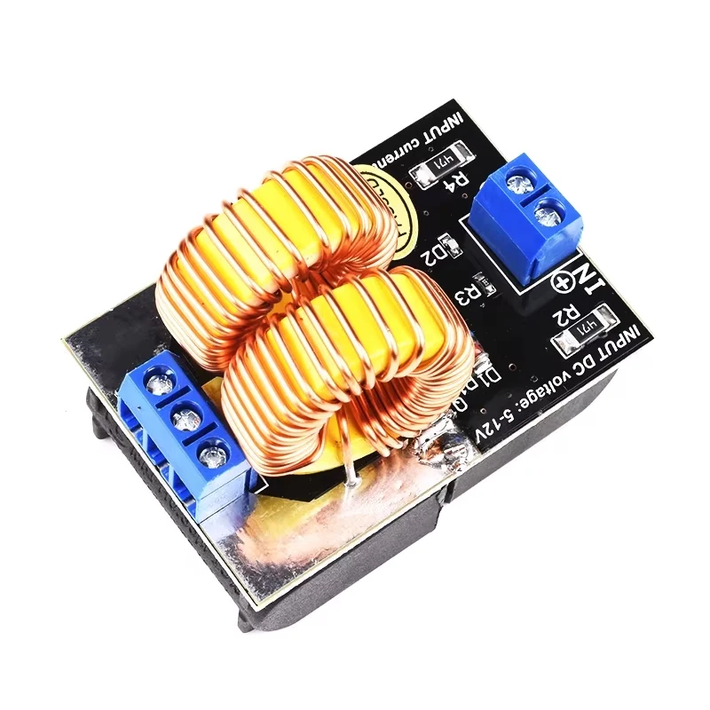 DC 5-12V Mini ZVS Low Voltage Induction Heating Power Supply Module Induction Heating board induction Coil