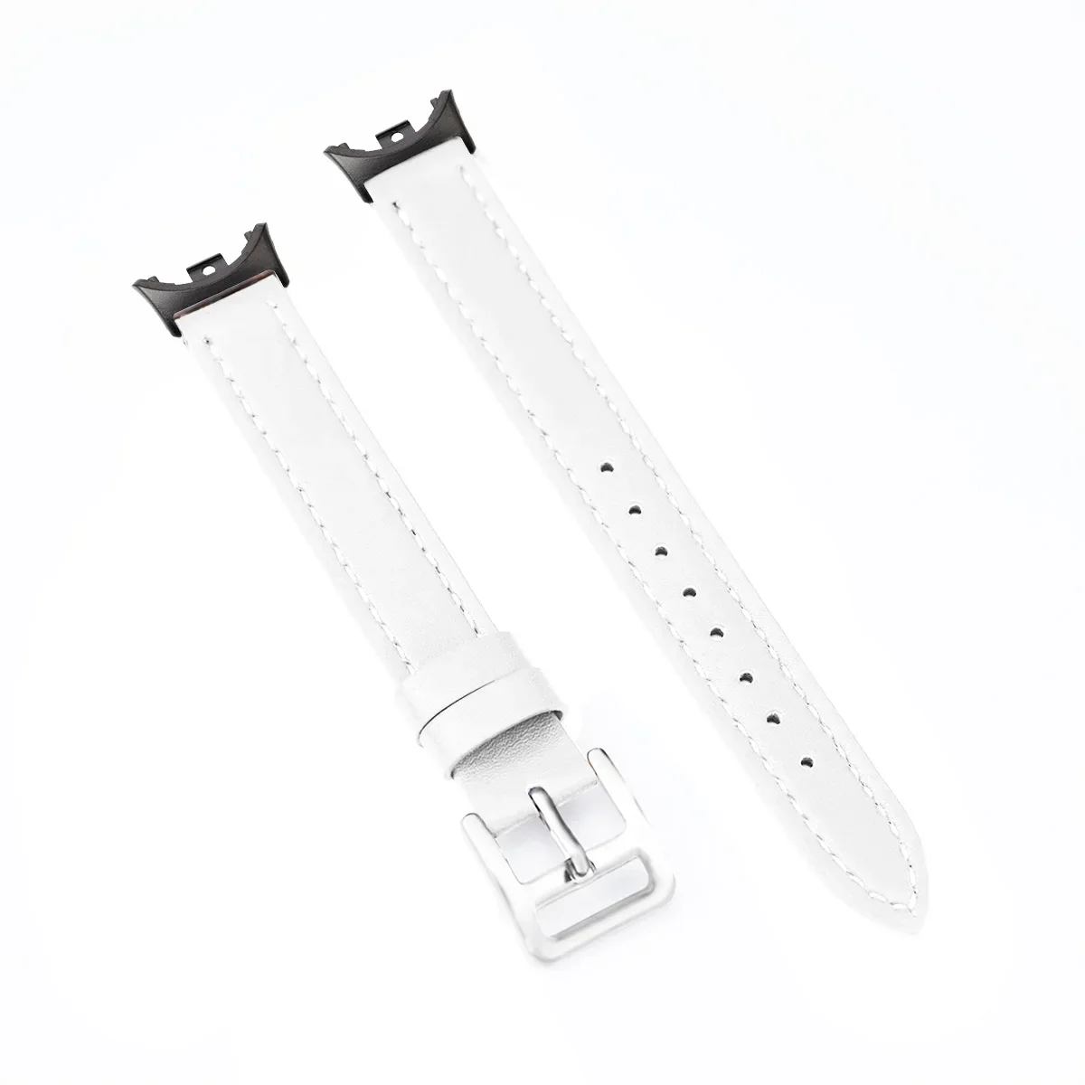 Premium Leather Wrist Strap for Mi Band 8 – Elegant Replacement Sports Bracelet