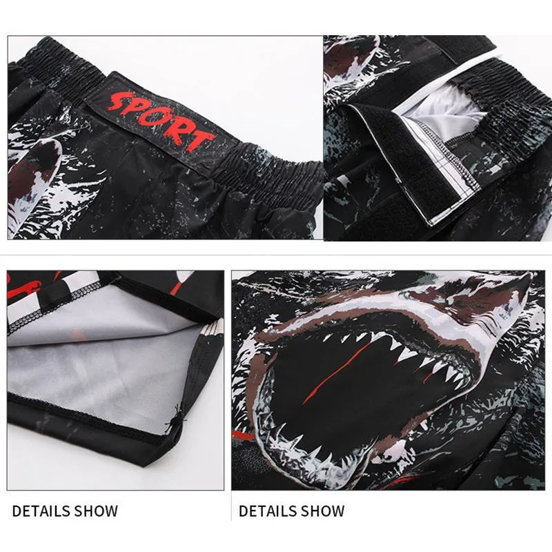 MMA BJJ Rashguard Running Shorts Rash Guard Fitness Tracksuit Boxing Jerseys Muay Thai Compression Men MMA Sport Kickboxing 08