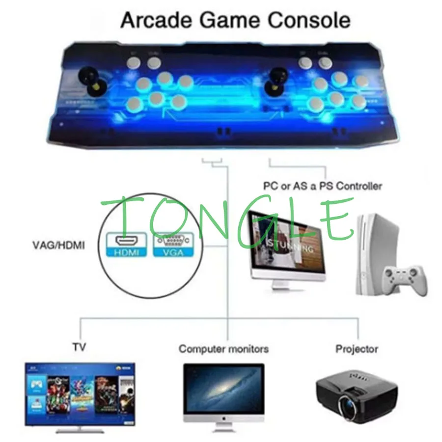 3D Pandora SAGA WiFi TV Game Box 3000 in 1 Arcade Console 10000+ Games  Download