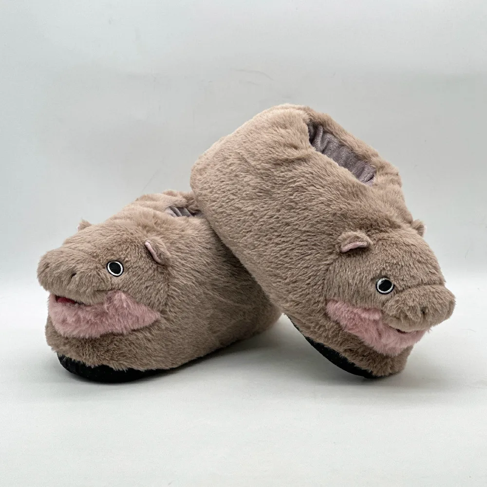 thumbnail image 2 of 16 Inch Moo Deng Hippo Plush Toy - Soft Pygmy Hippopotamus Stuffed Animal For Kids & Adults 2 of 12