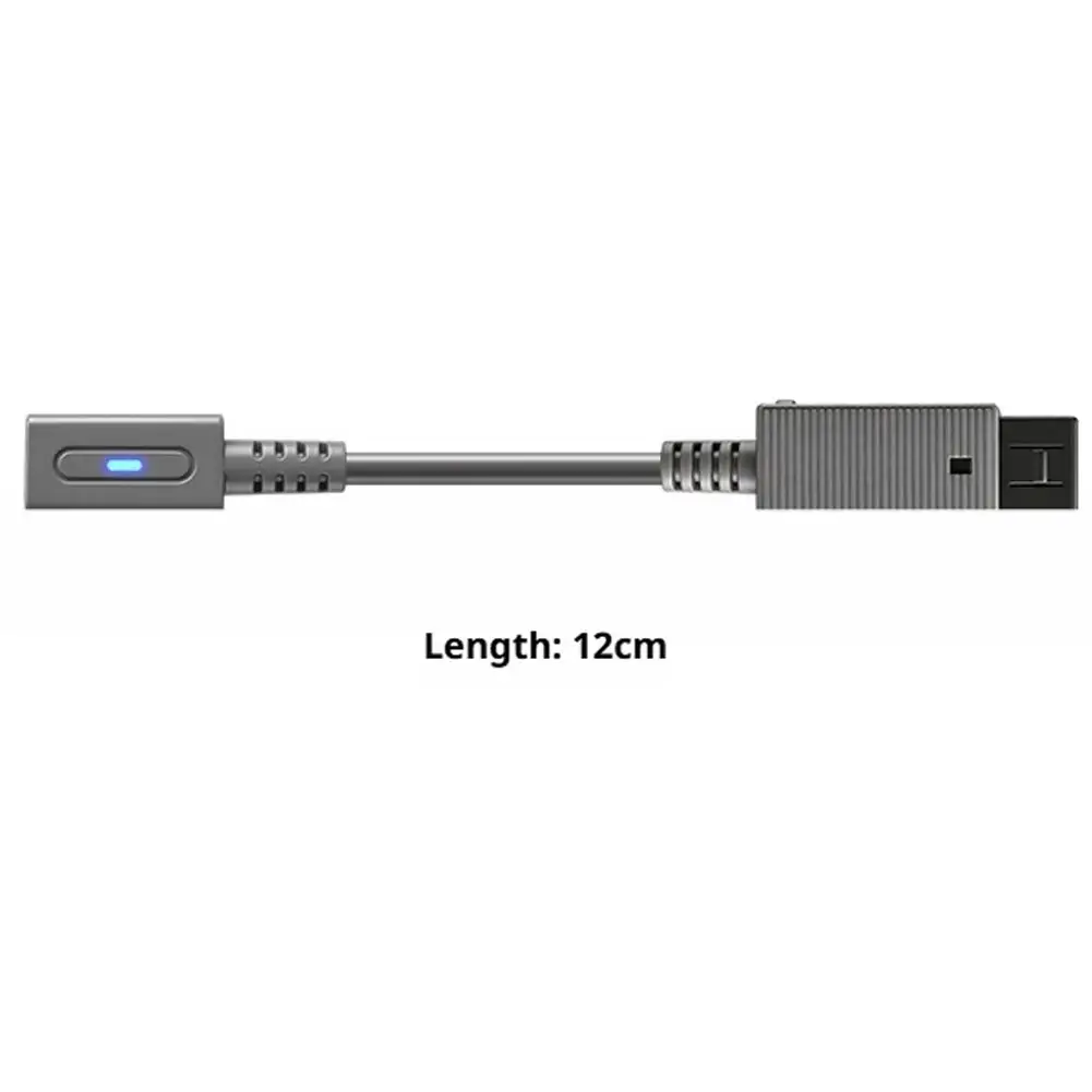 닌텐도 Wii 충전 어댑터 케이블 코드용 45W USB Type-C 케이블 LED 조명이 있는 게임 콘솔 전원 와이어 게임 액세서리