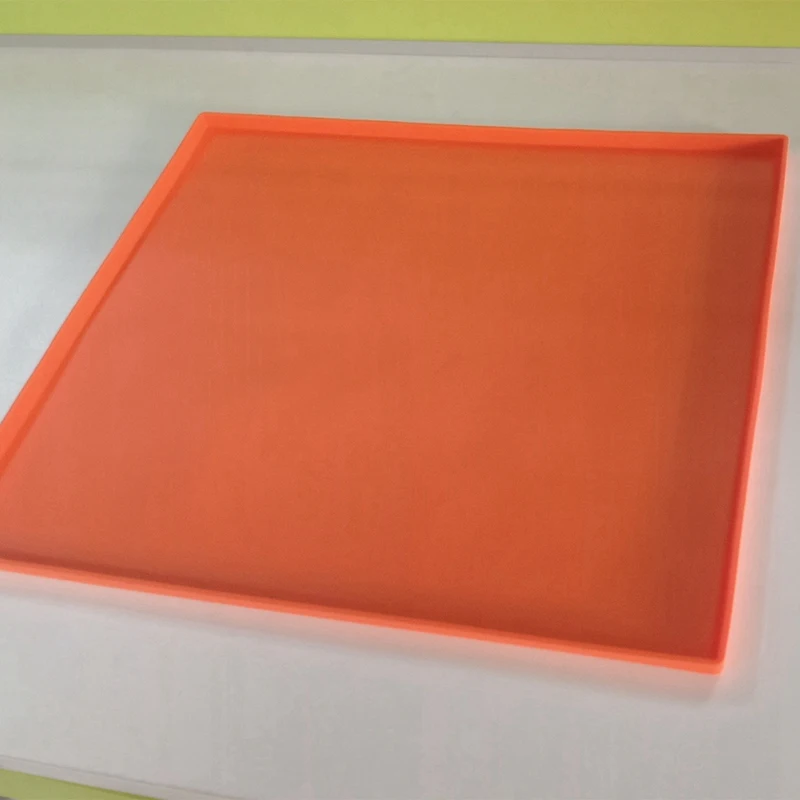 28Inch Protective Cover Mats Griddle Top Covers Griddle Cover Silicone For Blackstone Protector -Orange