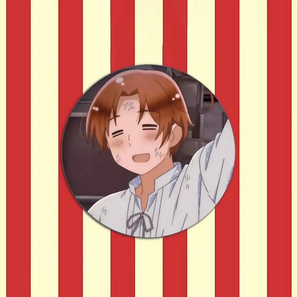 Hetalia World Stars Anime Metal Badge Brooch