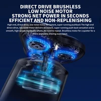 New MIJIA Electric Shaver S700 Portable Flex Razor 3 Head Shaving IPX7 Waterproof Washable Beard Trimmer Trimer Cutter 30 day 3