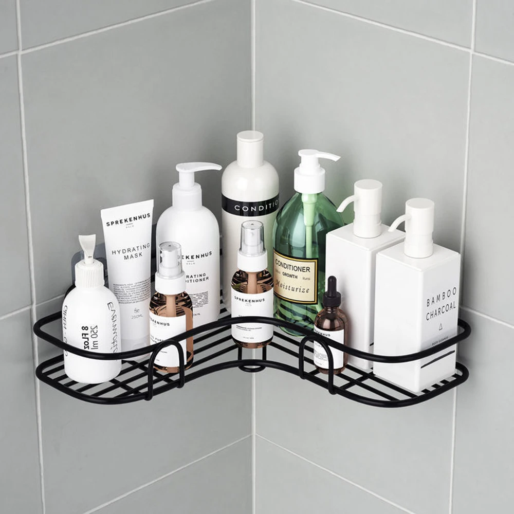 corner shower caddy, shower organizer corner shower shelf with 8