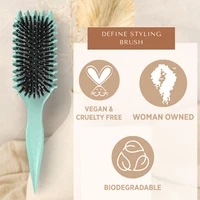Professional Bounces Curling Define Styling Brush Women Styling Tool Washable Soft Tooth Massage Combs For Curly Hair Styling 2