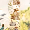 2m Roll PET Tape Time River Series French Romantic Handnet Decoration Material Recycling Sticker 6 Styles 4