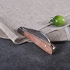 Folding Grafting Knife Grafting Tools Bonsai Pruning Knife Professional Garden Seedling Fruit Tree Cutter with Wooden Handle 4
