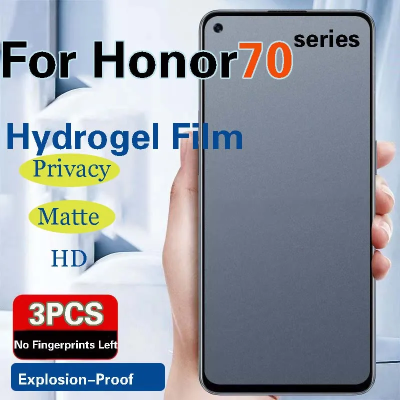 Honor70pro Sichtschutz für Ehre 70 Pro 70pro matte Hydro gel folie honor70 Schutz Voll schutz Soft HD Blu-ray