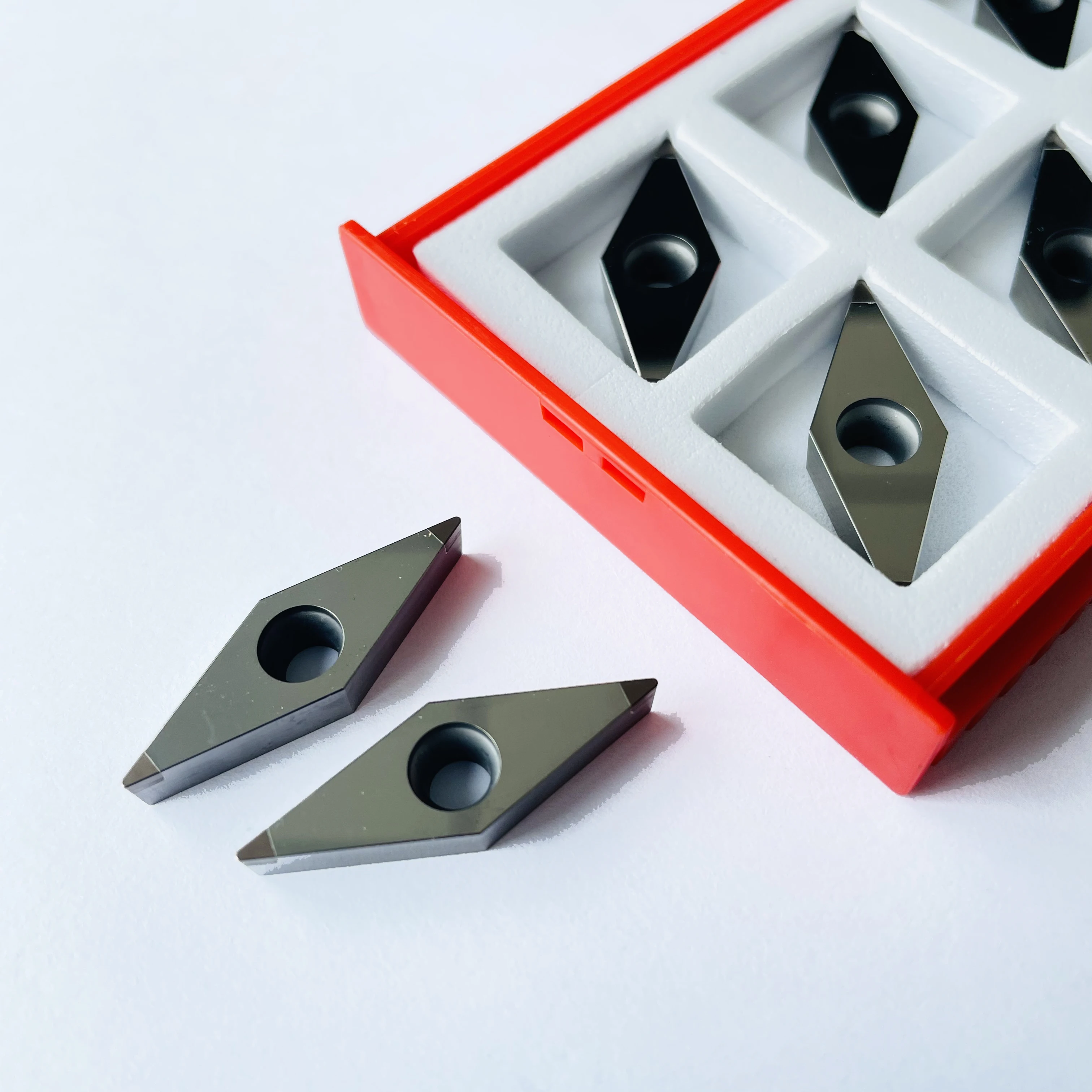 

Factory directly sales Multi tipped cbn inserts coated inserts for turning VBGW160404 for gear and bearing maching