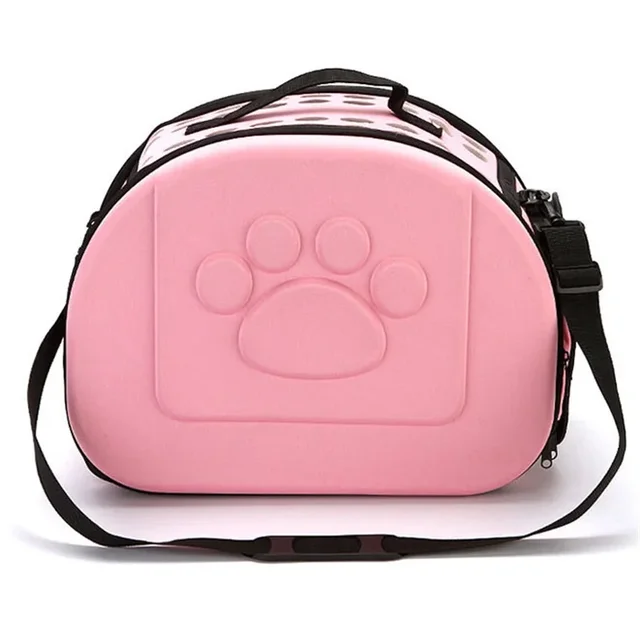 EVA material quality Travel Pet Bag Cat Flower Carriers Bags  Folding Small Dog Outdoor Shoulder Bag Folding Cats Carrying 6