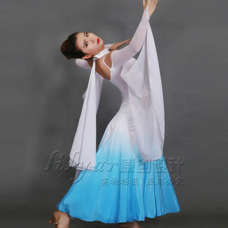 Dance Hall Latin Dance Competition Costume Performance Costume Practice Skirt girl dance costume