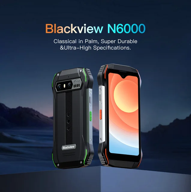 Blackview N6000 Waterproof Mini Smartphone 16GB 256GB 4.3 Inch Display  Android 13 NFC Cellphone 48MP Camera Helio G99 Octa Core - AliExpress