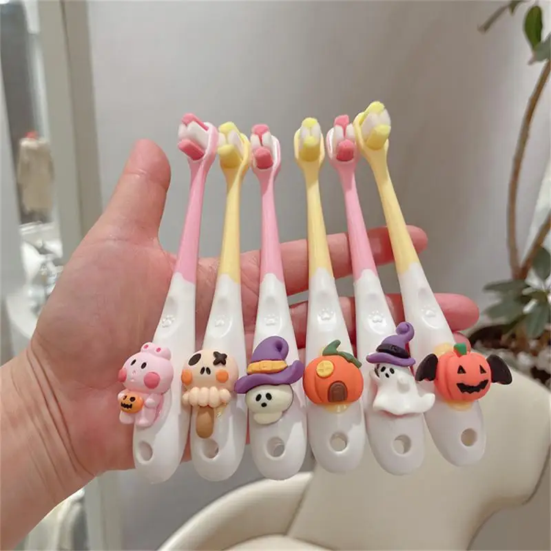 

Cute Cartoon Toothbrush Odorless Extremely Fine Soft Mouthguard Clean Environmental Protection And Safety Funny Toothbrush