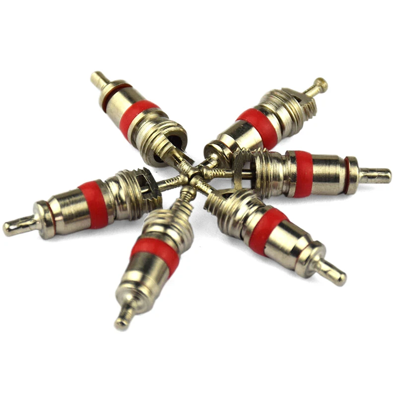 Copper Valve Core Car Motorcycle Bike Tire Valve Core American/US Vacuum Tyre Stems Remover Bicycle Auto Accessories