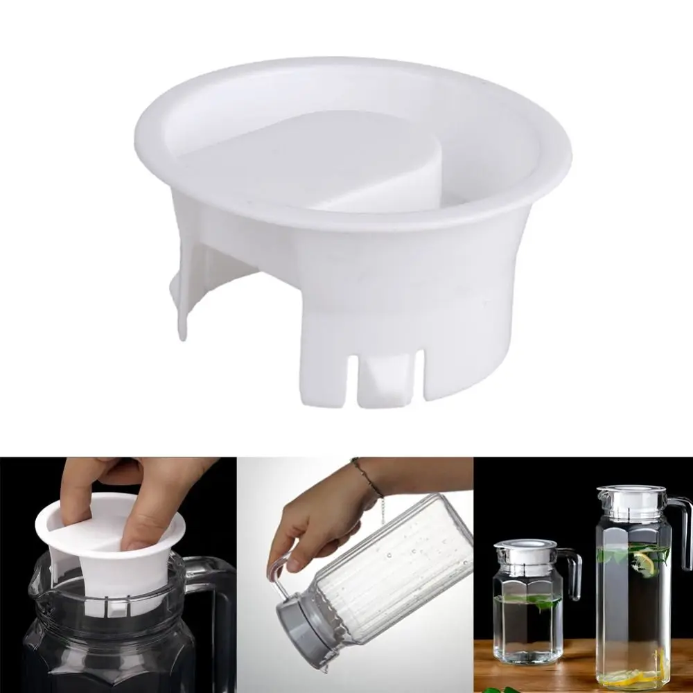 Plastic White Lids Covers for Glass Bistro Pitcher