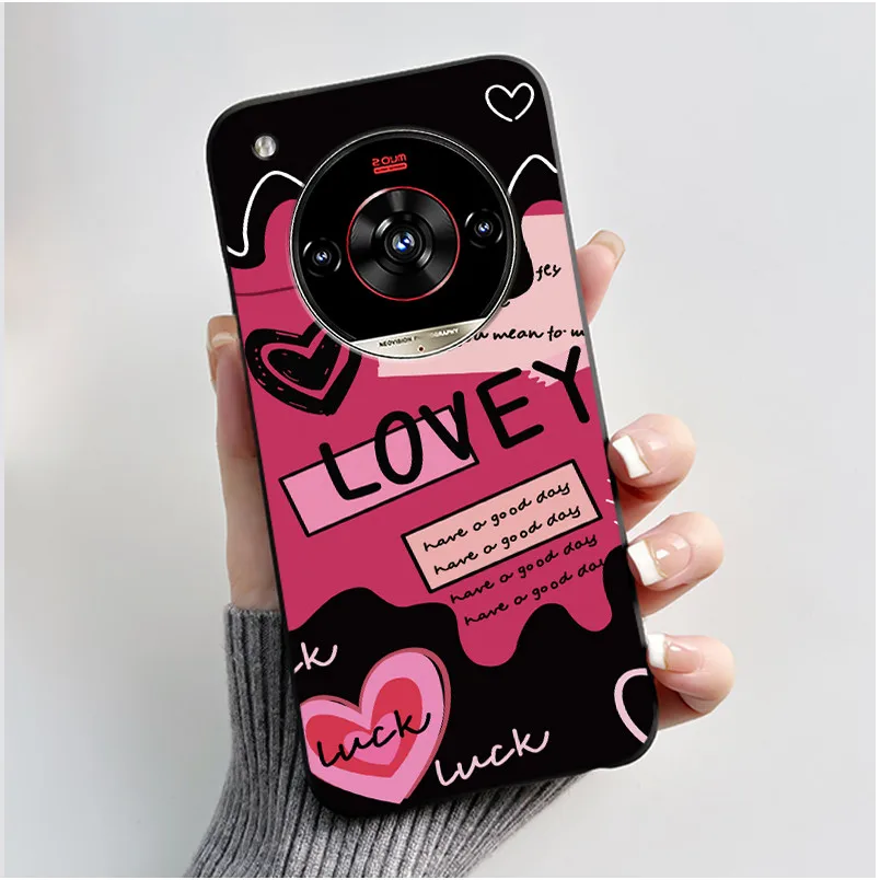 Aesthetic Luxury Soft Silicone Cover for ZTE Nubia Focus 2 Ultra 5G - Cute & Cool Design for Boys & Girls
