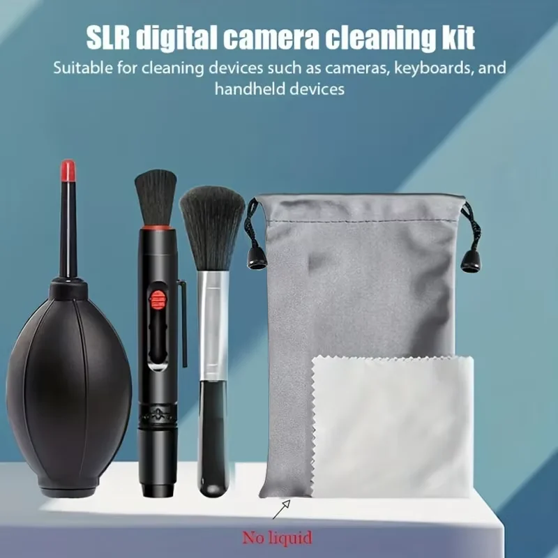 Description Picture 2 of itemSlr Digital Mirrorless Camera Cleaning Set Laptop Screen Keyboard Air Blowing Suitable For Iconic Brand Nikon Lens Cloth Cleaning Set