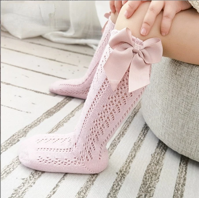 Pink Mesh Socks