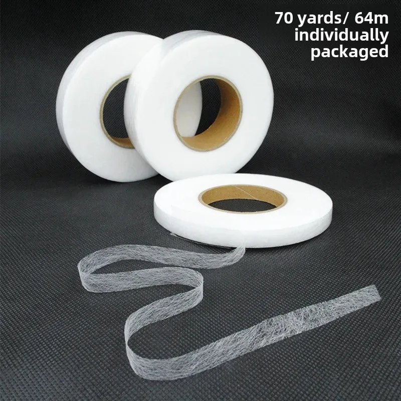 DIY Clothing Ironing Double-Sided Adhesive Interlining Heat Melting Adhesive Net Film Non-Woven Interlining Roll