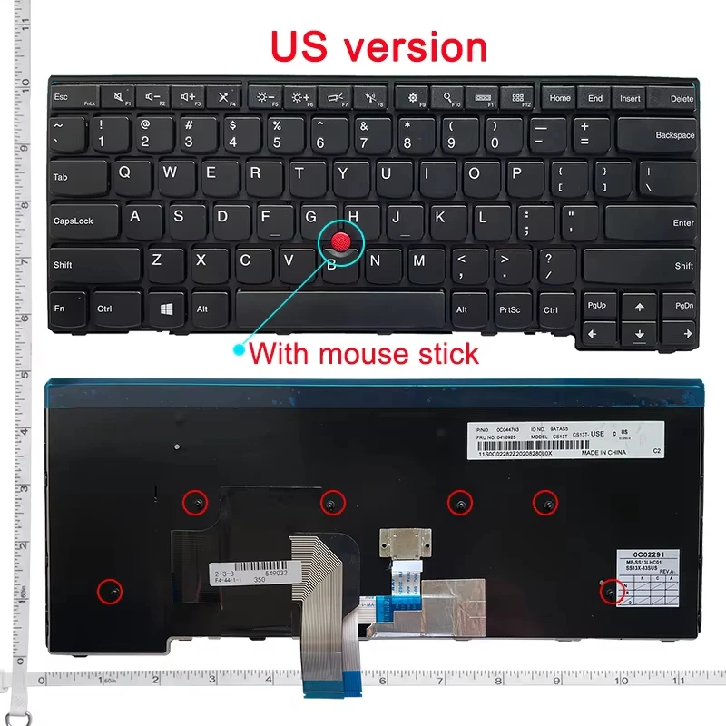 Premium Replacement Keyboard for Lenovo ThinkPad Series