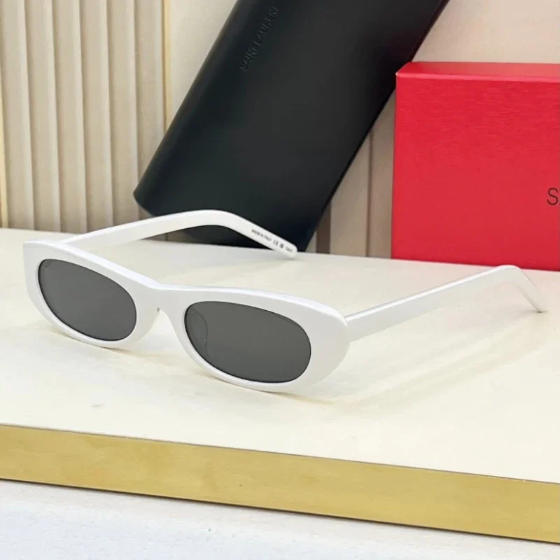 

high Quality Fashion Acetate Women Oval Sunglasses New UV400 Outdoor Handmade Sunshade Designer SUN GLASSES for Men