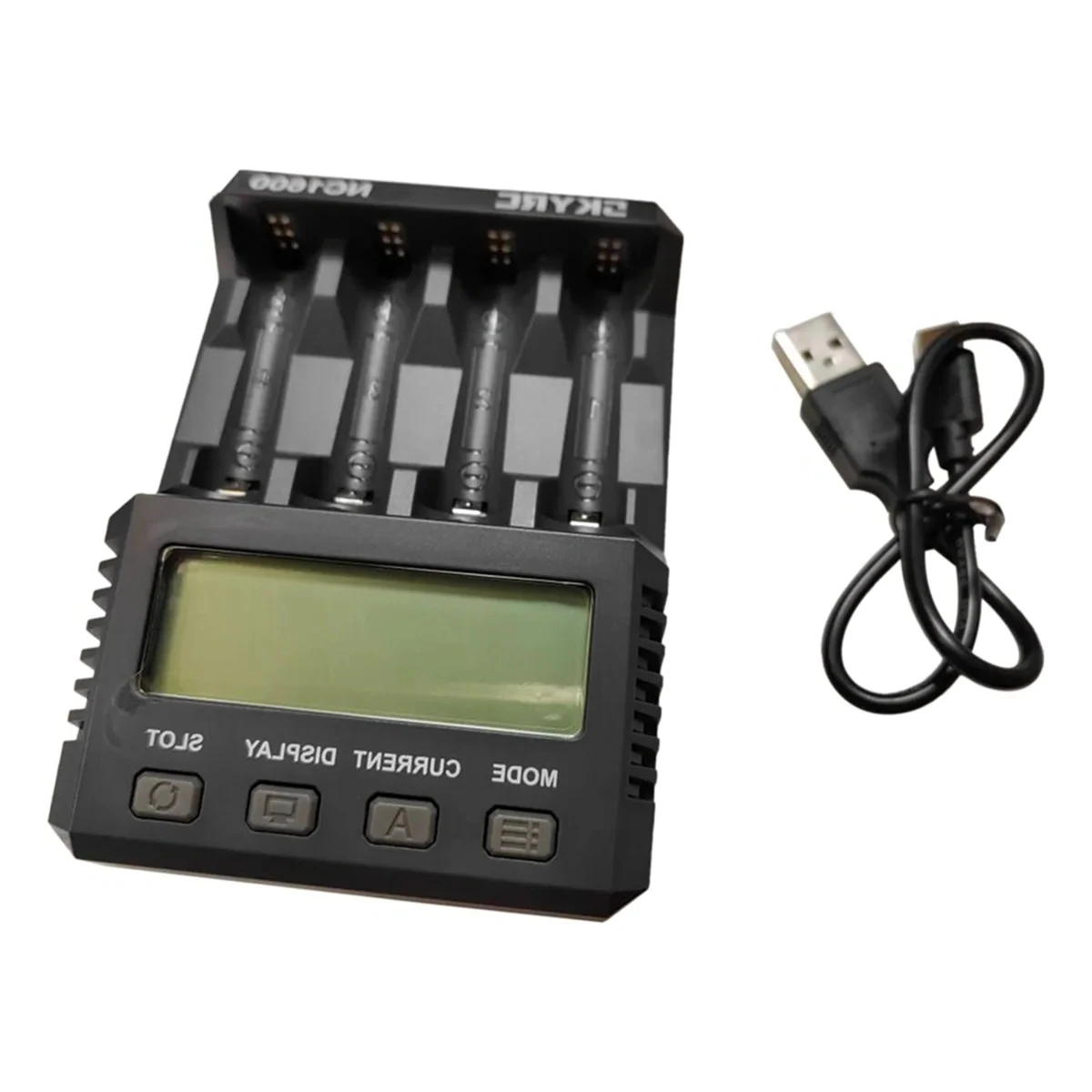 B-M SKYRC NC1600 Battery Charger AA/AAA NiMH NiCr Battery Charger Analyzer Portable Utility