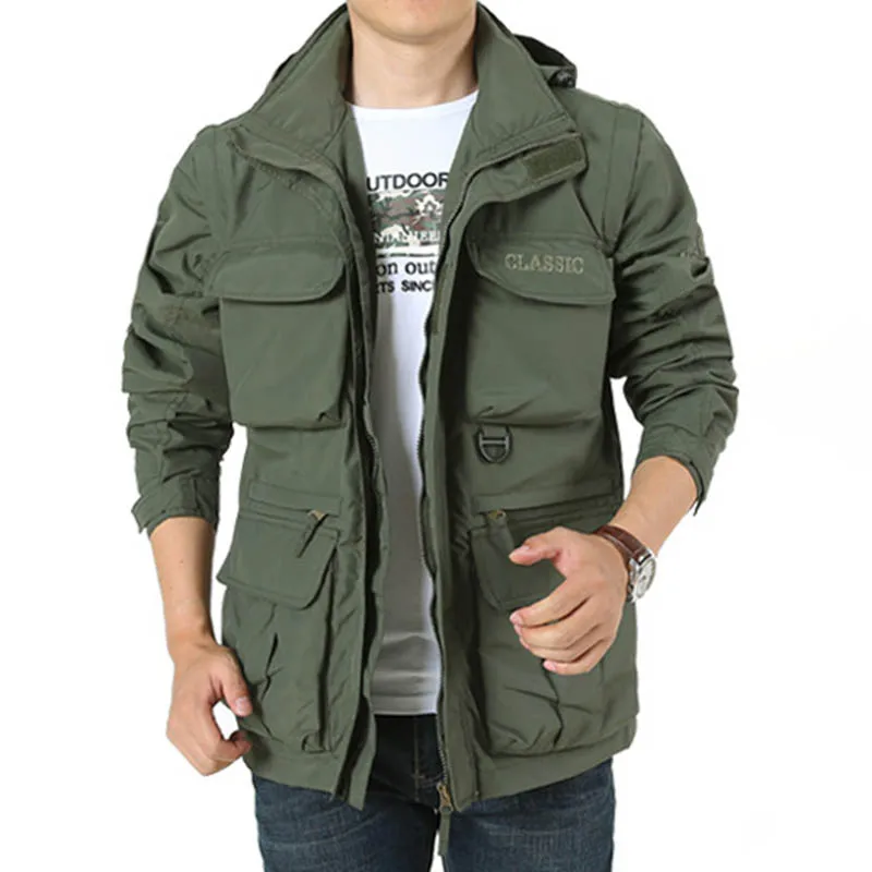 Varsity Jackets Motorcycle Jacket Coat Men's Parkas Clothes Clothing Male Man Mountaineering Coats Anorak Spring Outerwear Short