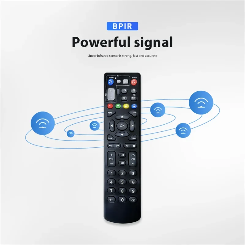 BOXPUT BPIR 유니버설 스마트 TV IR 리모컨 (학습 기능 탑재) 삼성 스마트 TV 리모컨, DVD, TV 박스 호환