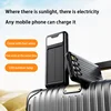 200000mah Solar Power Bank Built in 4 Cables Portable Fast Charging Large Capacity Charger Powerbank For Iphone Samsung Huawei 2