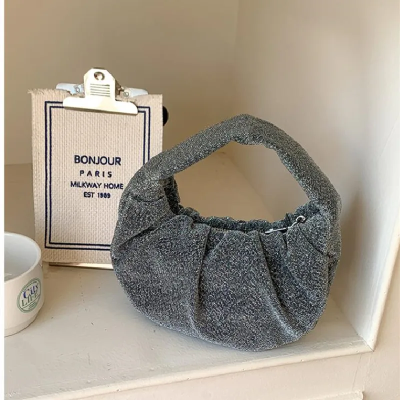 2025 Fashion pearlite layer Bag Luxury Designer Handbag Brand Women Tote Lady Bags Handbag Autumn Chic Wrist Bag  Handlebag