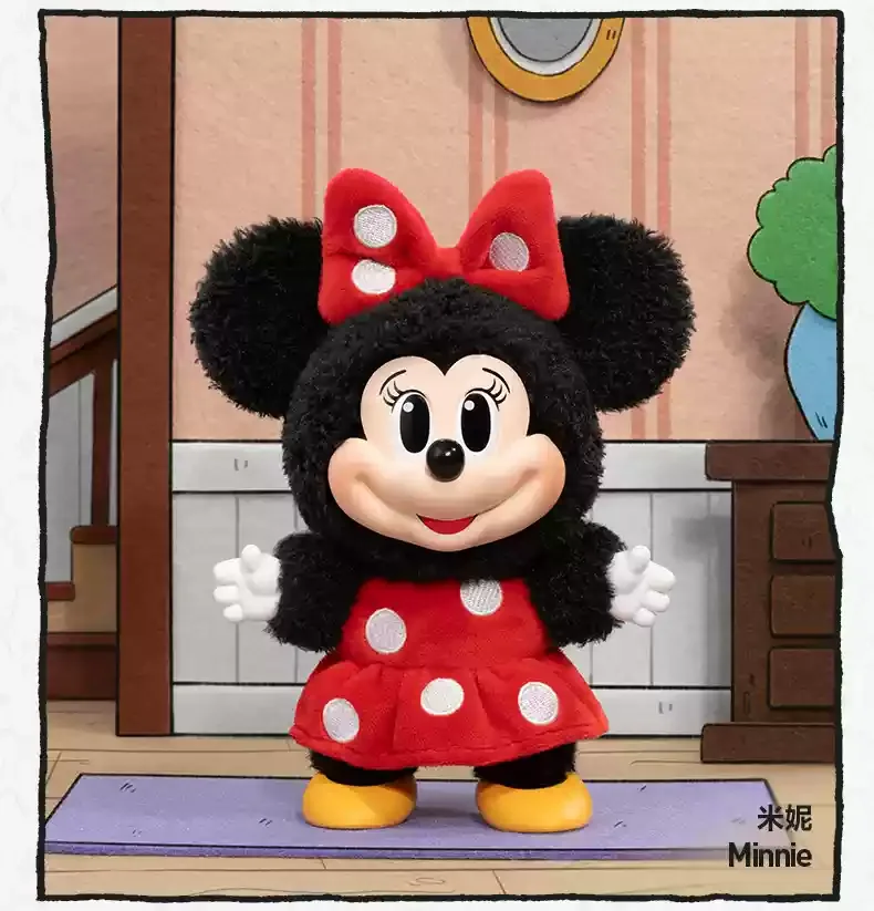 thumbnail image 1 of New Popmart Mickey Family Cute Together Keychain Series Blind Box Action Figures Toy Collect Desktop Ornaments Girl Gifts, 1 of 5