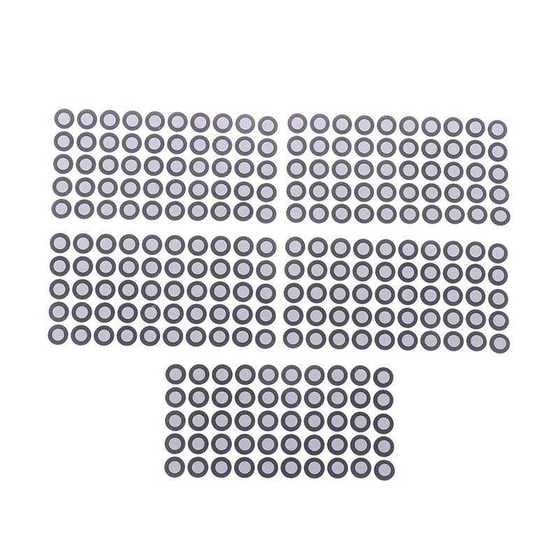 5 Sheets 3D Scanning Reflective Stickers Reference Point Positioning Targets Diffuse Reflection Marking Stickers 3d scanner