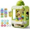 Dinosaur Claw Machine for Kids Electronic Catch Doll Game with Music Kids Vending Arcade Game Machine Birthday Gifts Toys 1
