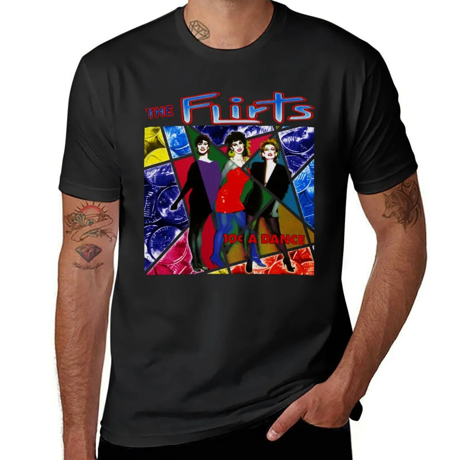 

The Flirts 10 cent a dance T-shirt graphics kawaii clothes mens t shirts